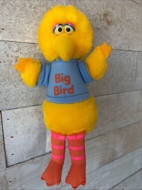 Vintage 1980s Big Bird Sesame Street Plush